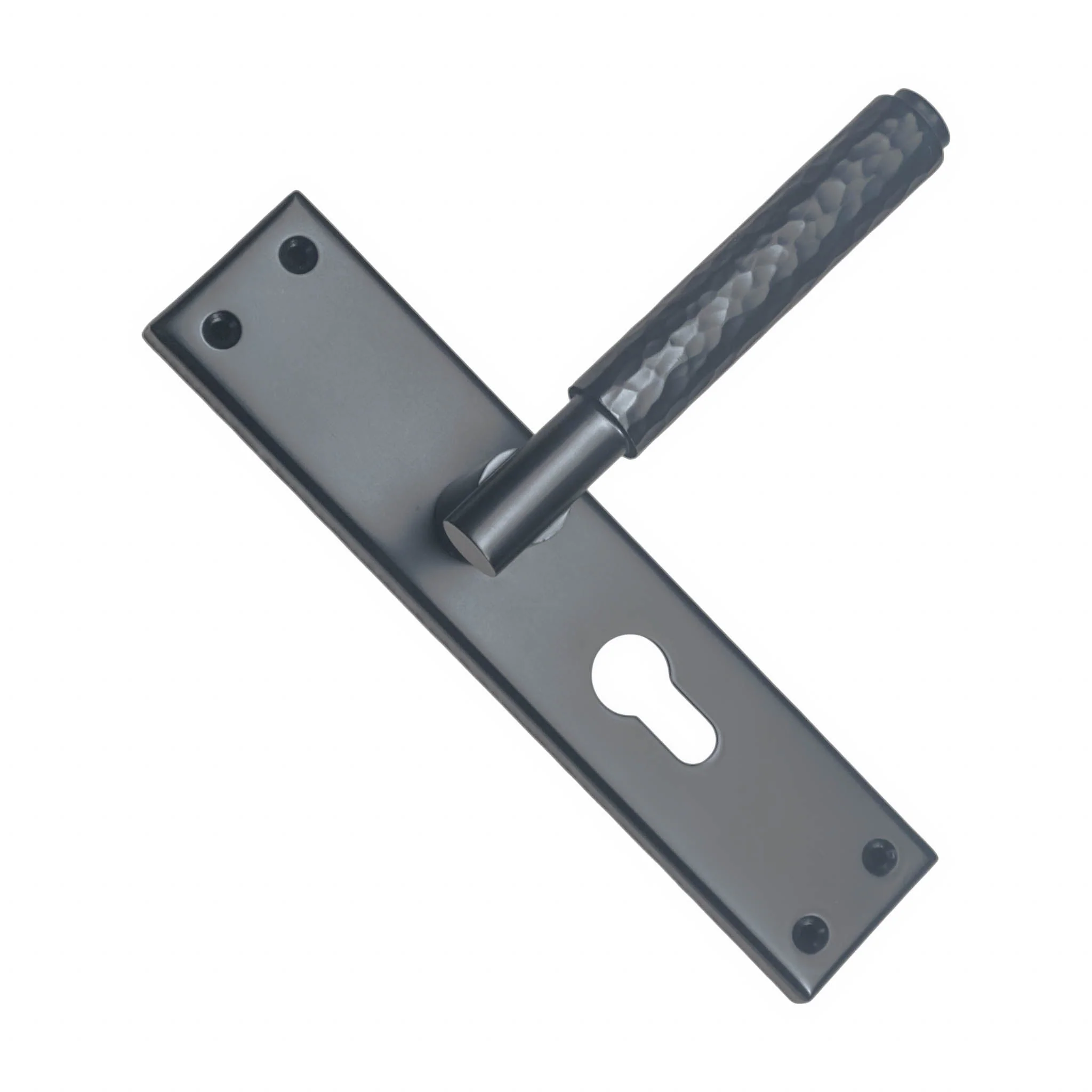 Hammered Spot Backplate Handle 204mm M381 Series 7 Hammered Spot Backplate Handle 204mm M381 Series