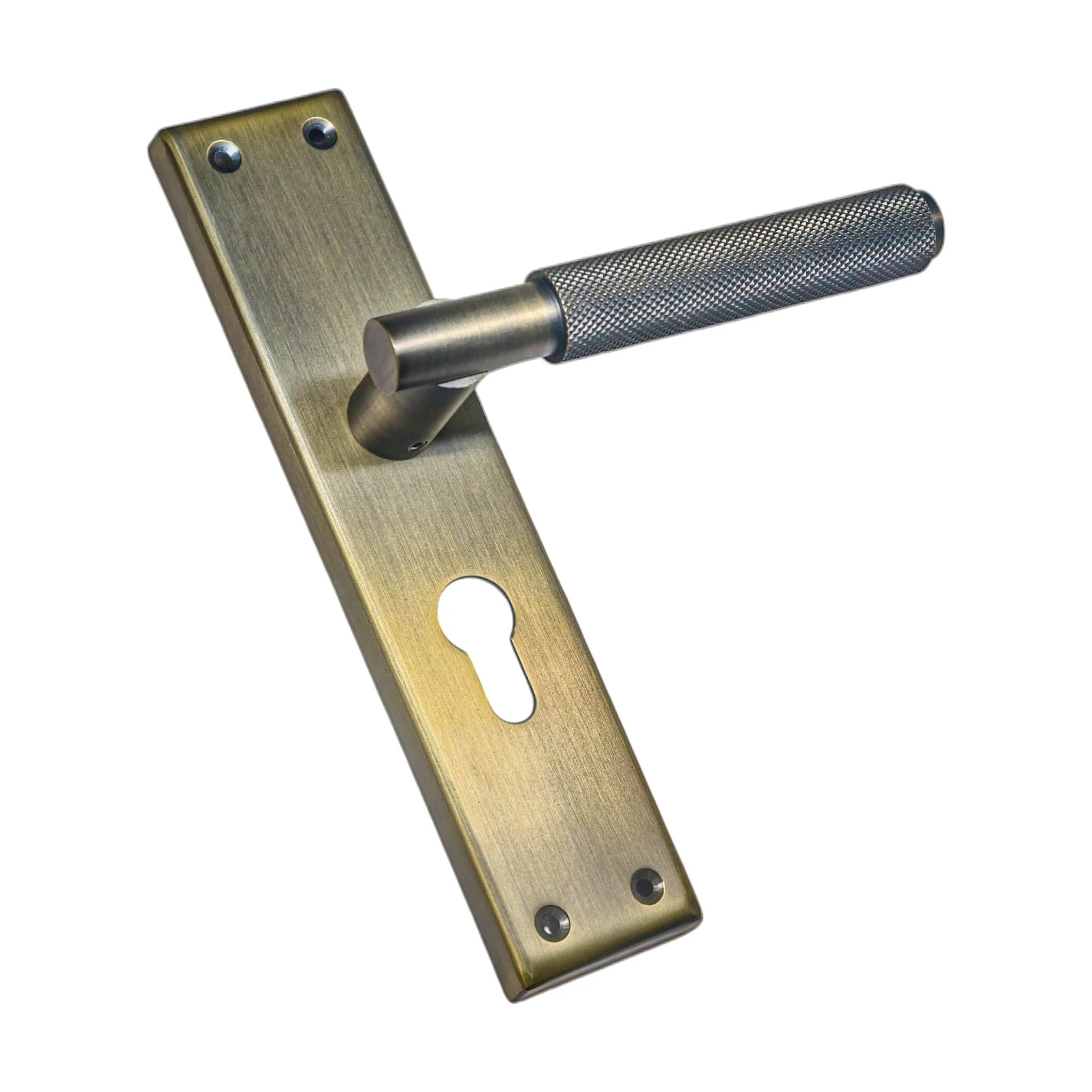 Diamond Knurled Backplate Handle 204mm M481 Series 3 Diamond Knurled Backplate Handle 204mm M481 Series