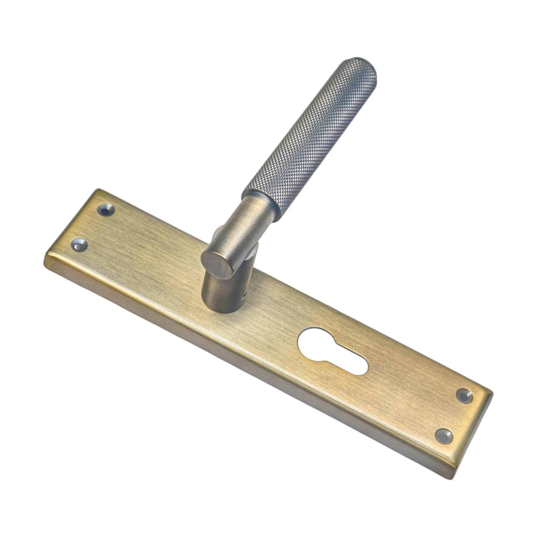 Diamond Knurled Backplate Handle 204mm M481 Series 4 Diamond Knurled Backplate Handle 204mm M481 Series