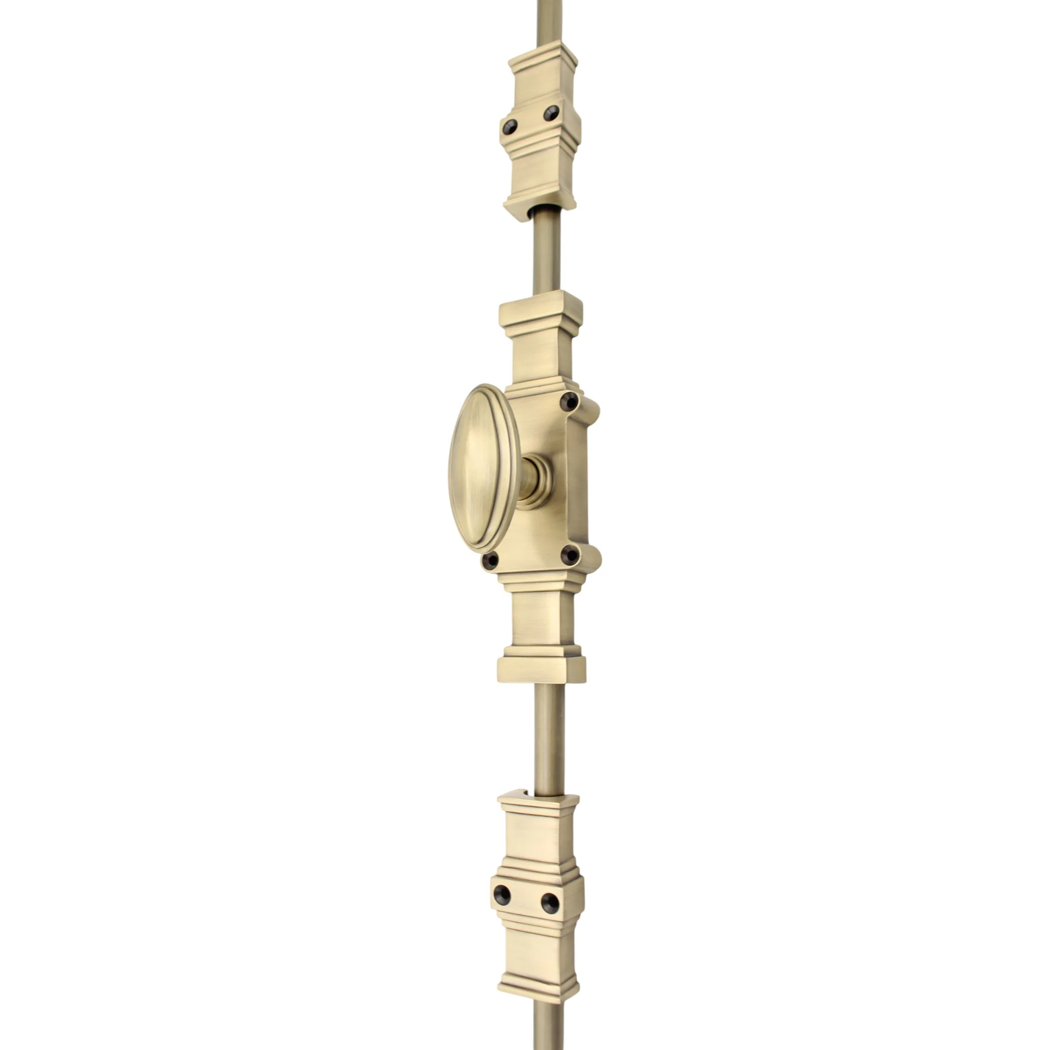 The Windsor Cremone Bolt by Euro Art | Solid Brass Espagnolette Bolt | 2 Finishes 8 The Windsor Cremone Bolt by Euro Art | Solid Brass Espagnolette Bolt | 2 Finishes - Image 8