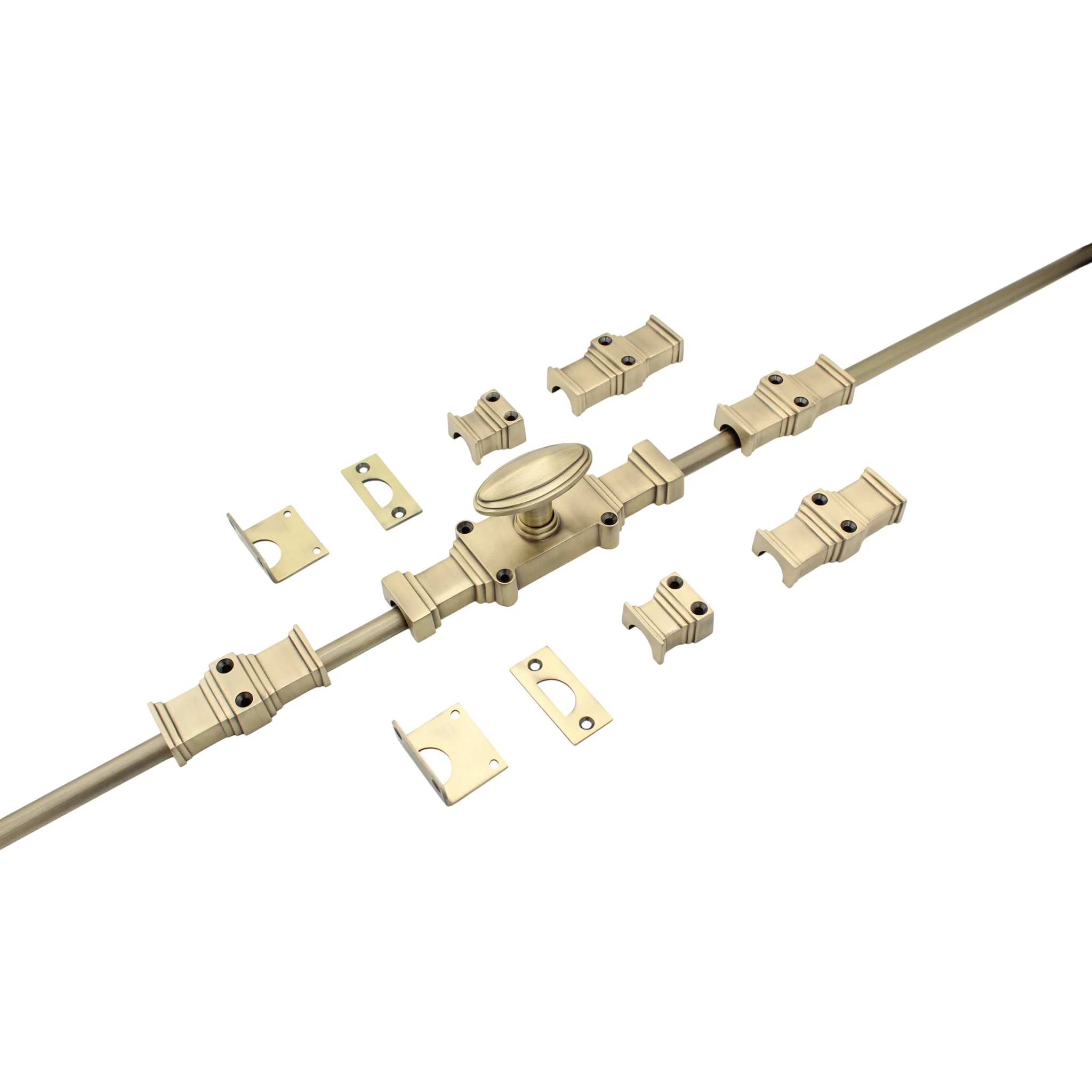 The Windsor Cremone Bolt by Euro Art | Solid Brass Espagnolette Bolt | 2 Finishes 9 The Windsor Cremone Bolt by Euro Art | Solid Brass Espagnolette Bolt | 2 Finishes - Image 9