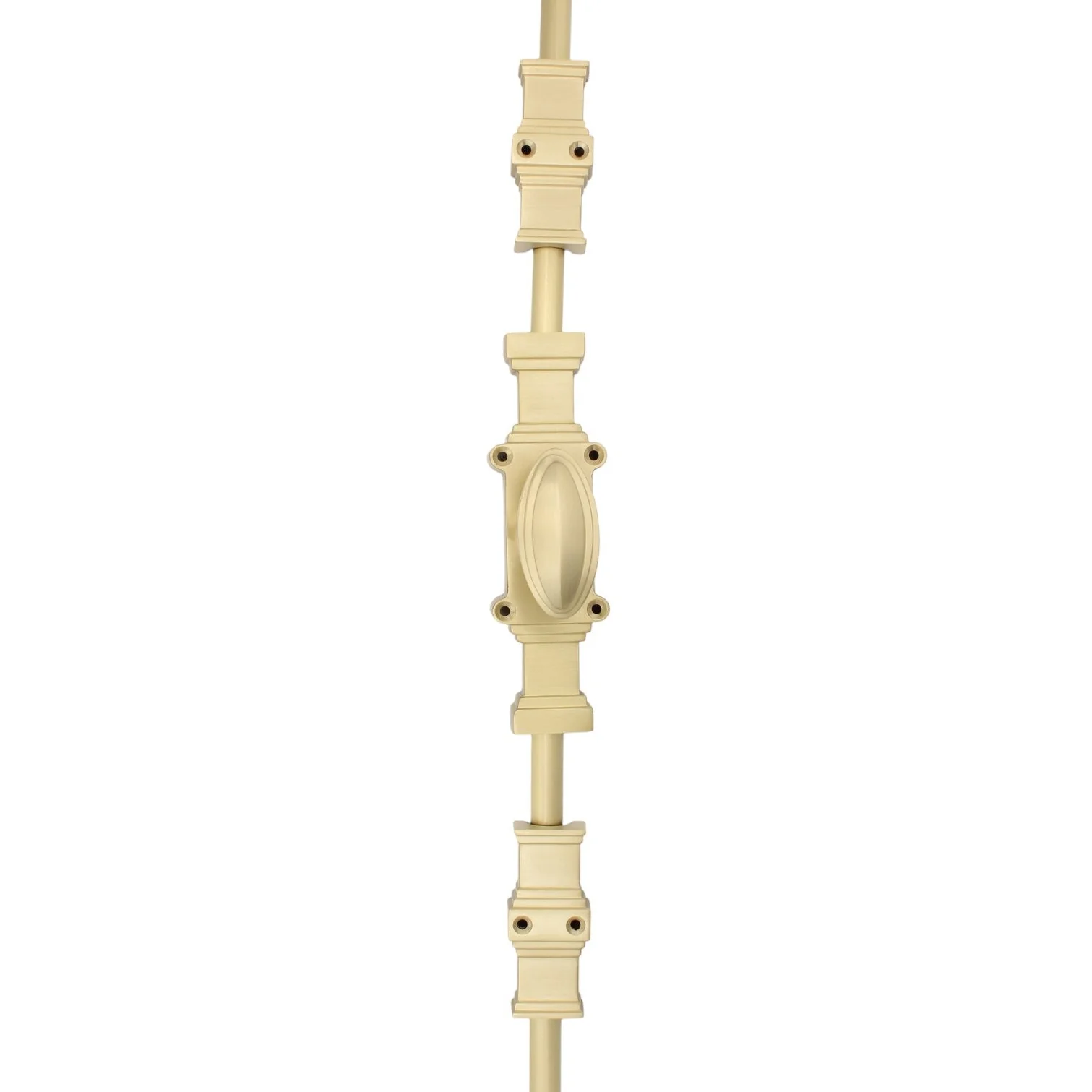 The Windsor Cremone Bolt by Euro Art | Solid Brass Espagnolette Bolt | 2 Finishes 3 The Windsor Cremone Bolt by Euro Art | Solid Brass Espagnolette Bolt | 2 Finishes - Image 3