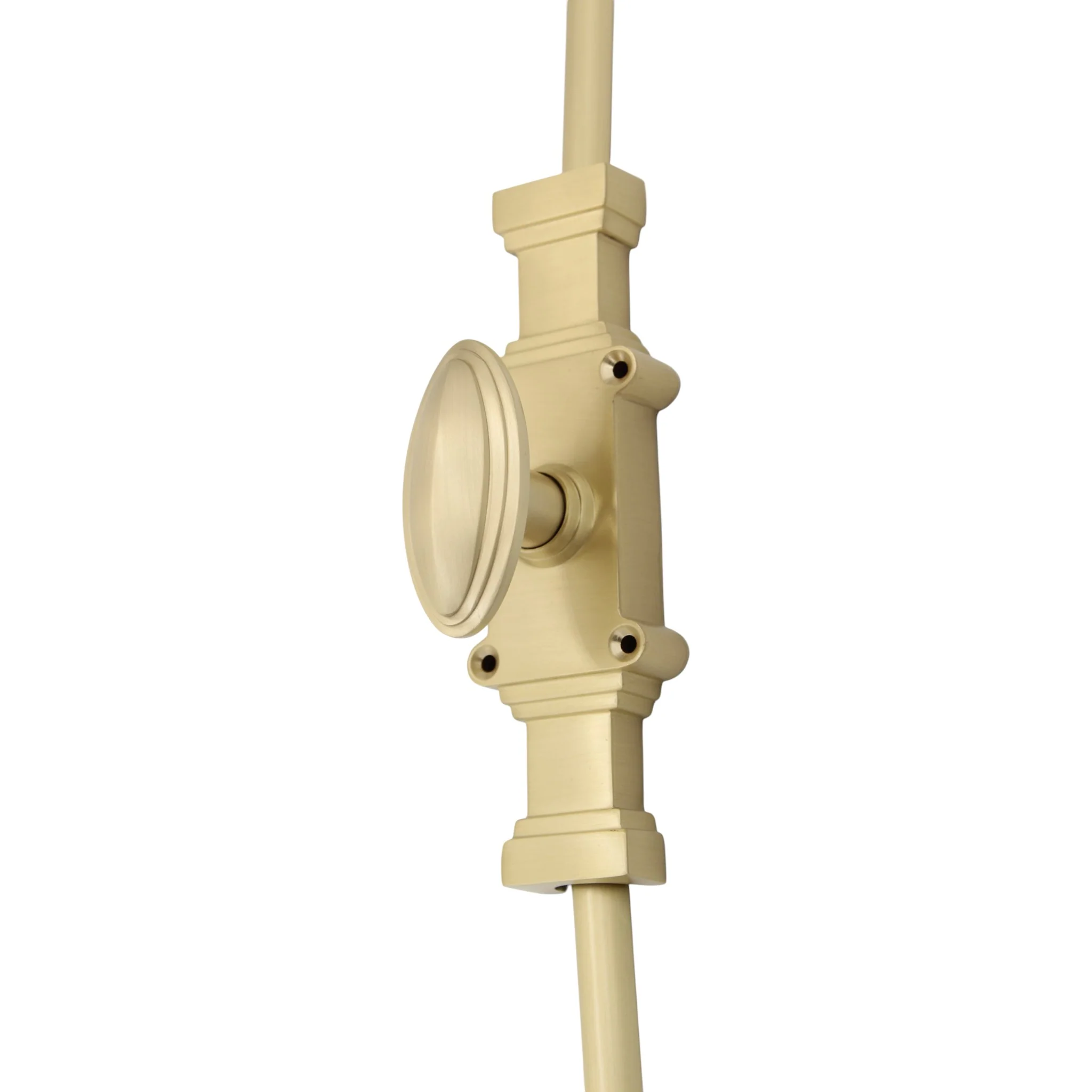 The Windsor Cremone Bolt by Euro Art | Solid Brass Espagnolette Bolt | 2 Finishes 2 The Windsor Cremone Bolt by Euro Art | Solid Brass Espagnolette Bolt | 2 Finishes - Image 2