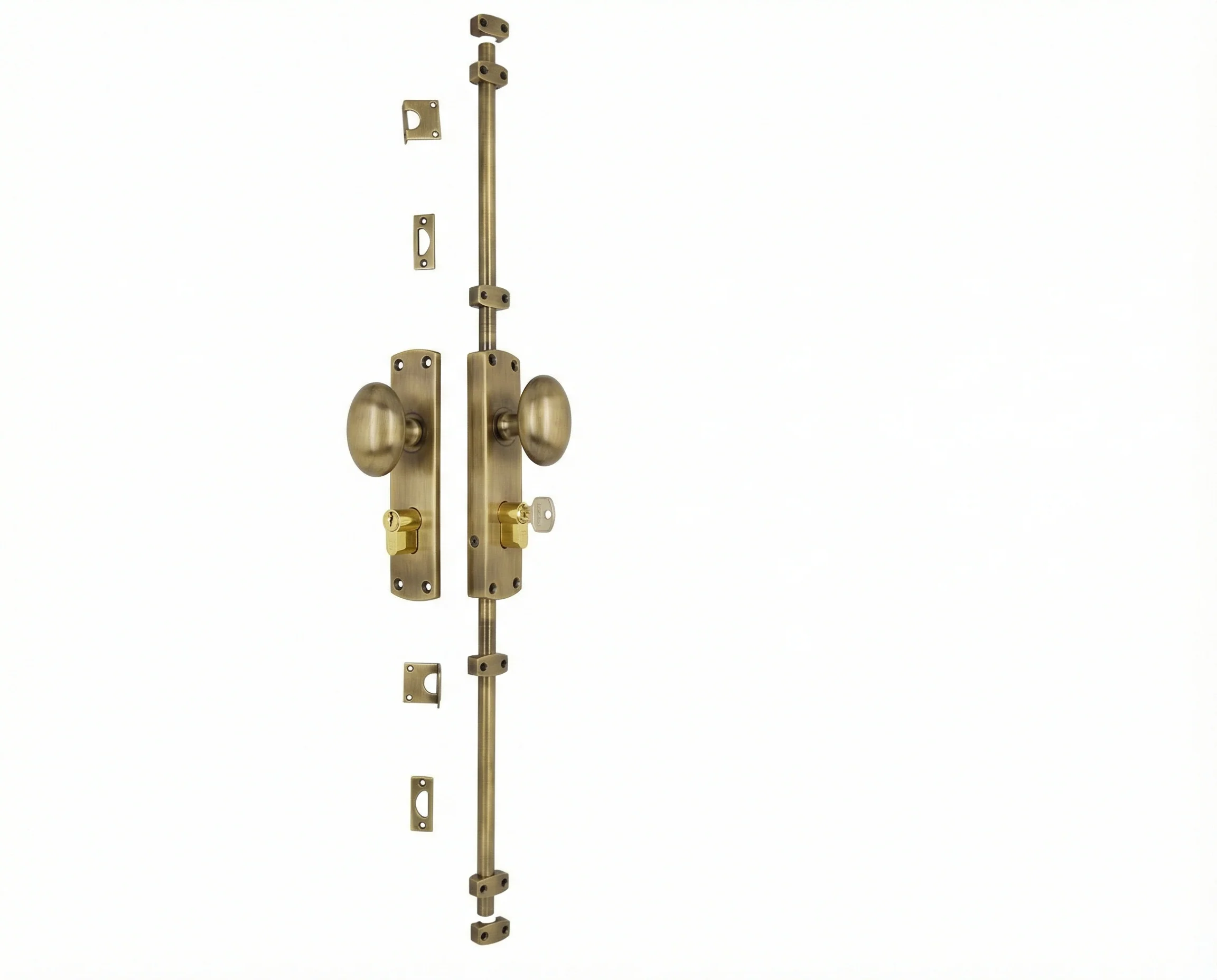 Lock Box for Oval Knob Locking Espagnolette Bolt 2 Lock Box for Oval Knob Locking Espagnolette Bolt - Image 2