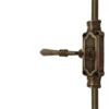 Antique Brass Lever Handle Door Brass Espagnolette Bolt