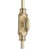 Bartle Door Brass Espagnolette Bolt Polished Brass Lacquered Upto 9 feet Doors & Windows
