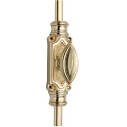 Bartle Door Brass Espagnolette Bolt Polished Brass Lacquered Upto 9 feet Doors & Windows
